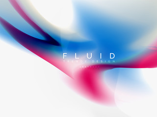 Background abstract - liquid colors wave flow