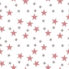Star seamless pattern.Design template for wallpaper,fabric,wrapping,textile