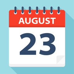 August 23 - Calendar Icon
