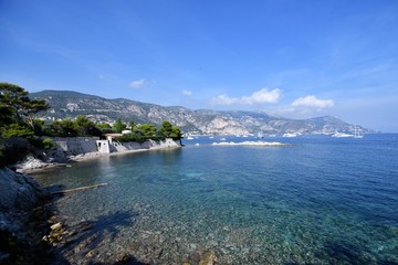 Fototapeta premium Baie des fourmis à Beaulieu sur Mer