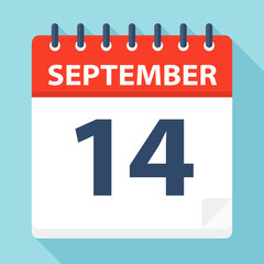 September 14 - Calendar Icon