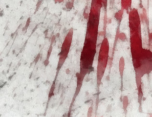 Textured brushstrokes on canvas. Dirty texture with arts elements. Creative hand drawn by brush background. Design stylish wallpaper. Rough modern abstraction. Digital simple artwork. Dry paint.