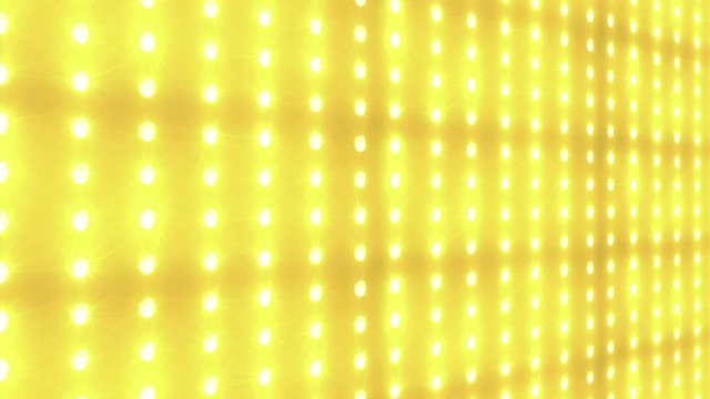 Flashing Background Wall, Light Bulb Loop Golden Led Stage