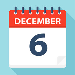 December 6 - Calendar Icon