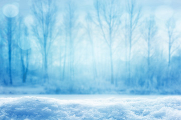 frostige winterlandschaft