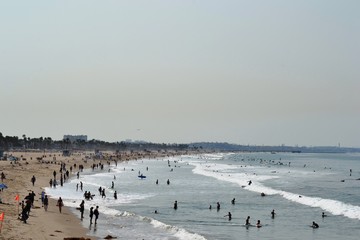 surf a venice beach, los angeles, america, usa