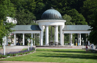 Kurgebiet in Marienbad