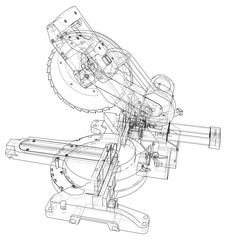 Mitre saw blade concept