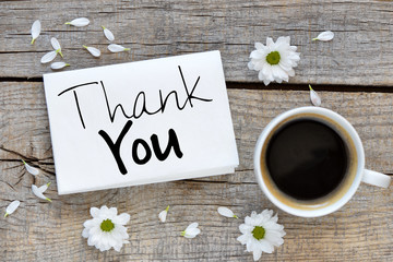 Thank You text