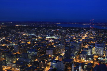 Fototapeta premium シアトル 夜景