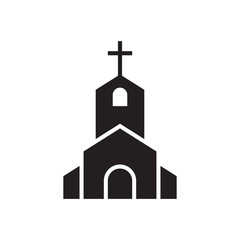 Church icon. Lovers icon. Wedding element icon. Premium quality graphic design. Signs, symbols collection icon for websites, web design, mobile, info graphics on white background