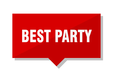 best party red tag