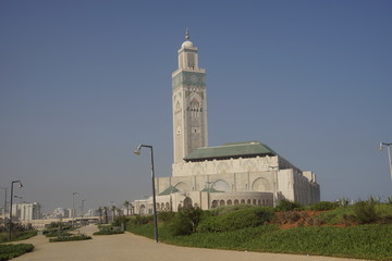 Fototapeta premium La moschea di Hassan II di Casablanca
