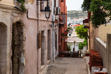 Street of Rethymnon, Crete
