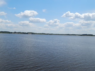 lake and sky
