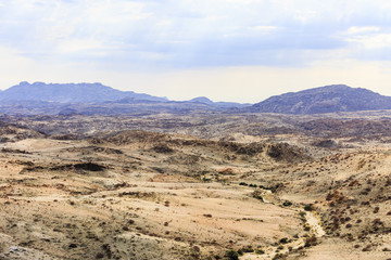 Fototapeta na wymiar Luftaufnahme, Namib-Naukluft-Nationalpark, nordöstlicher Teil