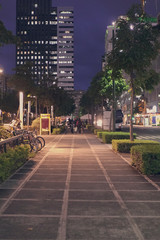 Naklejka premium BGC walk
