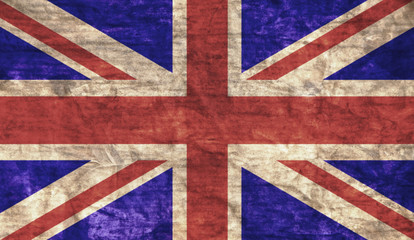 Fototapeta premium Grungy UK Flag