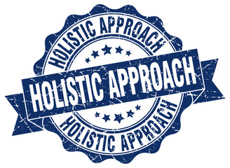 holistic approach stamp. sign. seal