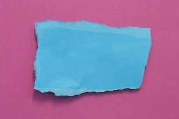 Colorful torn paper background with space for your message