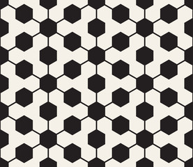 Vector seamless geometric pattern. Simple abstract lines lattice. Repeating elements stylish background