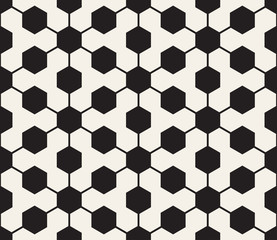 Vector seamless geometric pattern. Simple abstract lines lattice. Repeating elements stylish background