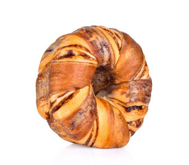 bread on white background