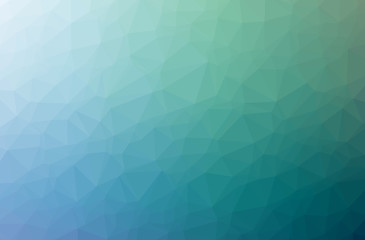 Illustration of blue poligon nice multicolor background.