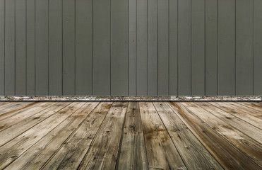 old wooden room, vintage background