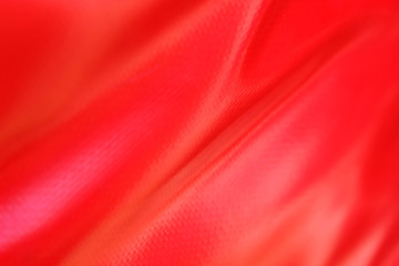 red drapery texture from rough leather fabric