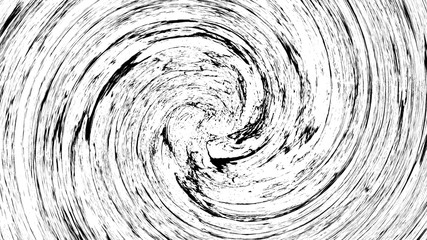 Twirl monochrome abstract background