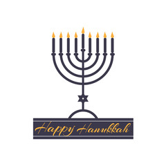 Print Hanukkah minimal style