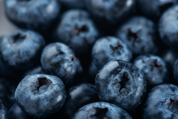 Fresh blueberry background
