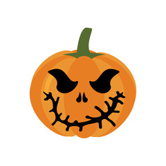 Halloween pumpkin illustration