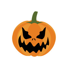 Halloween pumpkin illustration