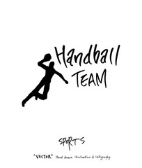 스포츠 포스터 / 손으로 그린 스포츠 그림