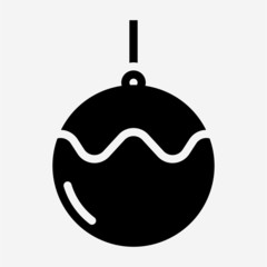 Glyph ornament pixel perfect vector icon