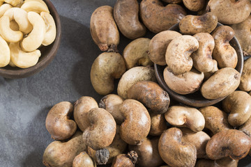 The cashew is considered a nut, but in reality it is the seed of a perennial tree native to Brazil - Anacardium occidentale