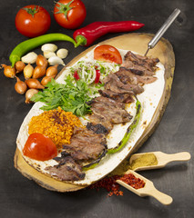 traditional cag kebab döner in turkey