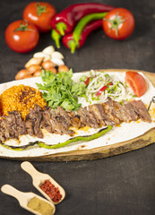 traditional cag kebab döner in turkey