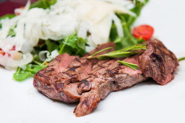 Delicious juicy steak beef meat