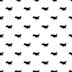 Russia map icon. Simple illustration of russia map vector icon for web