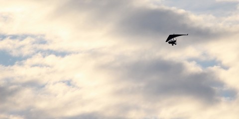 Sky paraglider