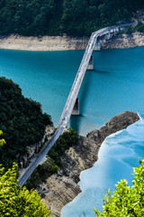 Bridge on the river Piva, Montenegro.