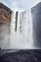 Skogafoss  is a waterfall in Iceland