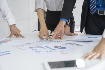 Entrepreneurs and business people conference in modern meeting room,business concept.