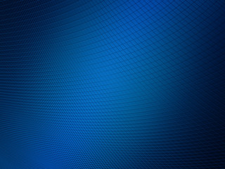 Abstract blue background. Grid, lines and gradients