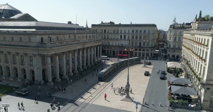 Grand Th&eacute;&acirc;tre Rue Saint Catherine Tramway Bordeaux