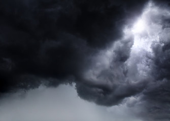 Obraz premium Cloudscape with a Light