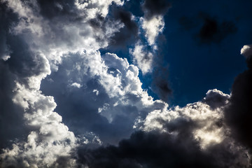 Storm Clouds Background